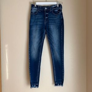 KanCan Kurvy Signature Mid-Rise Ankle Skinny